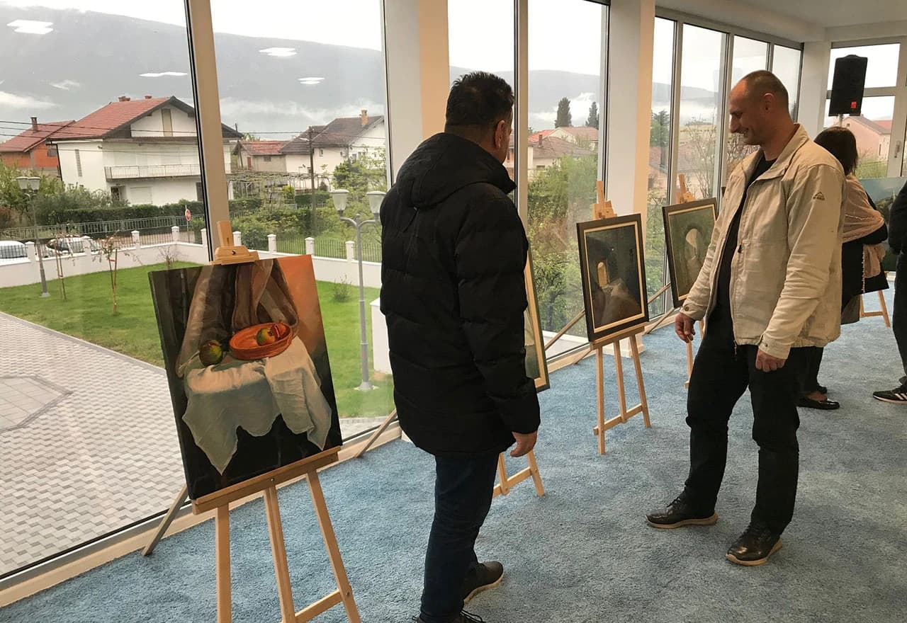 Otvorena Izložba slika Ljepote Hercegovine