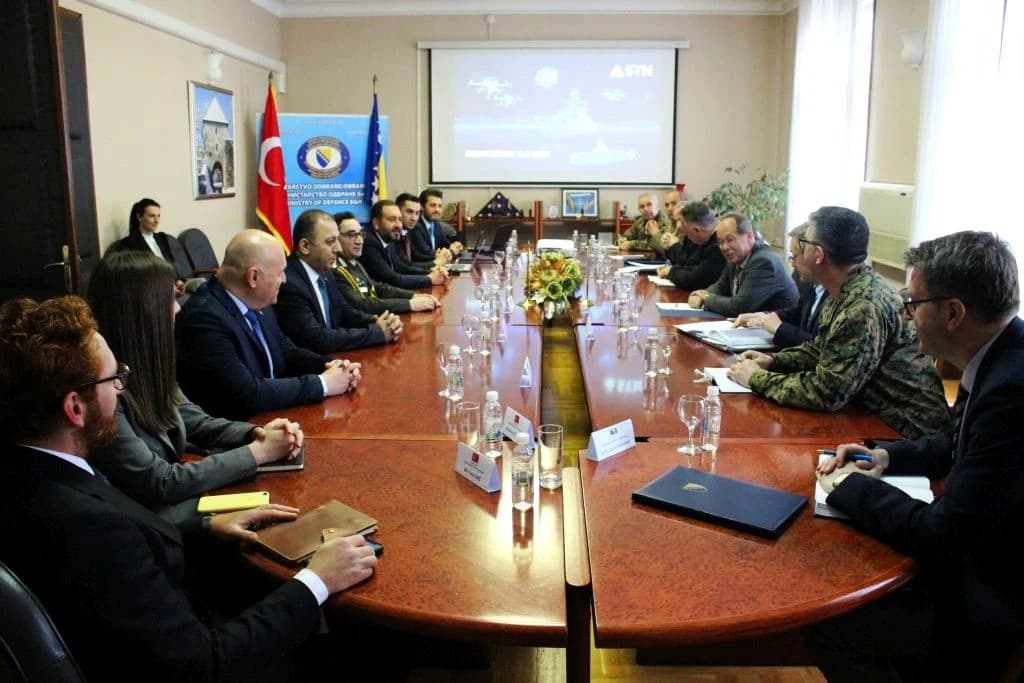 Sastanak ministra obrane BiH Sifeta Podžića sa predstavnicima kompanija turske obrambene industrije