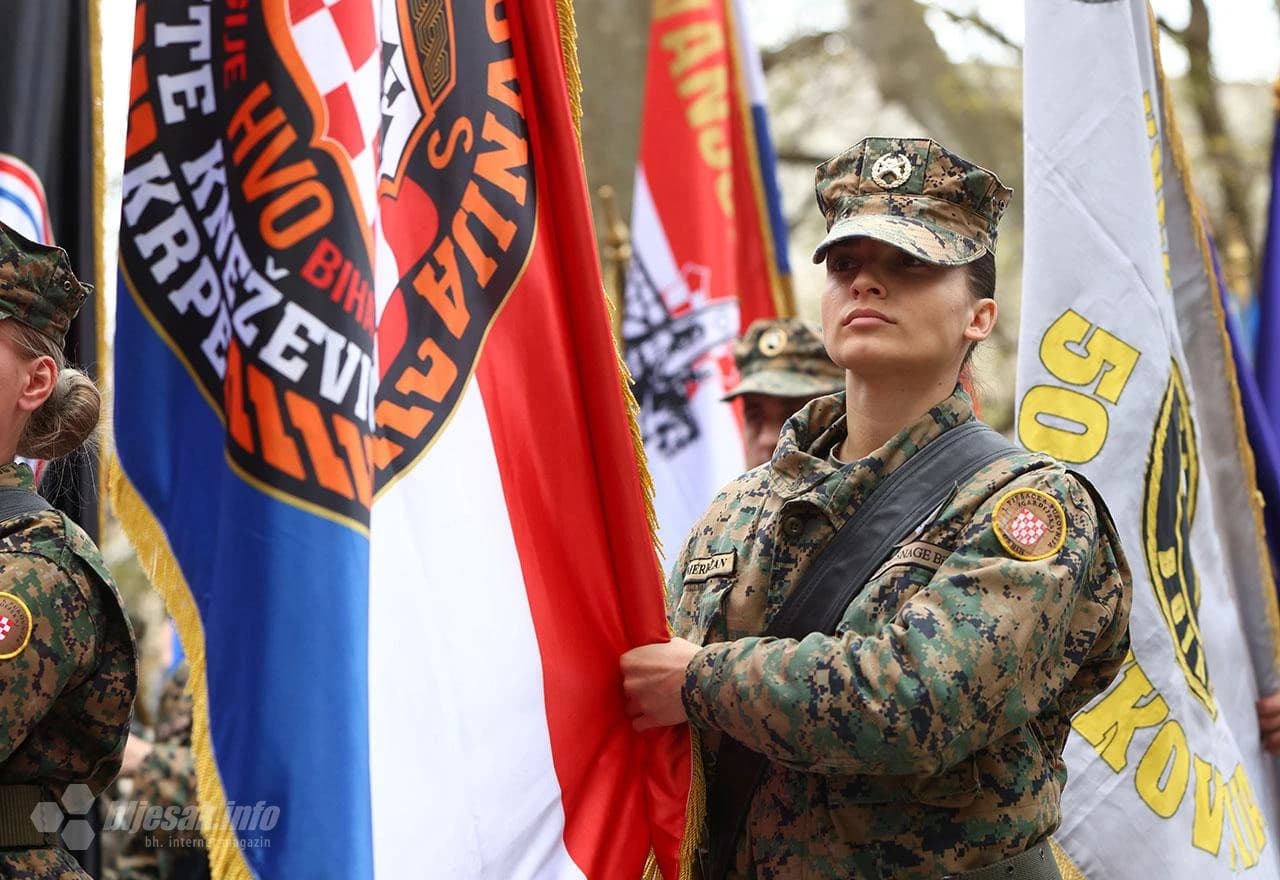 U Mostaru svečeno obilježena 30. godišnjica osnivanja HVO-a