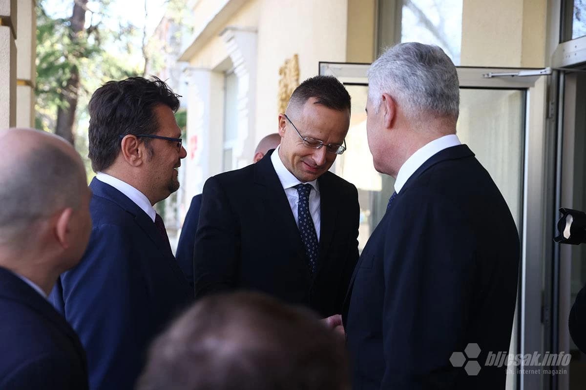 Susret Čovića i Szijjartoa u Mostaru