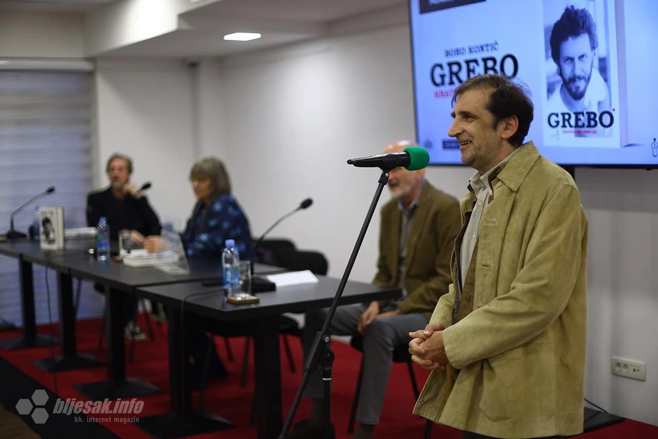 Mostar: Predstavljena knjiga Bore Kontića o životu i djelu Zdravka Grebe