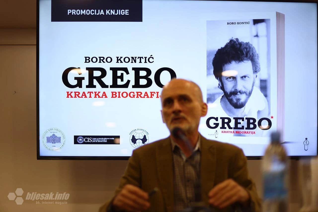 Mostar: Predstavljena knjiga Bore Kontića o životu i djelu Zdravka Grebe