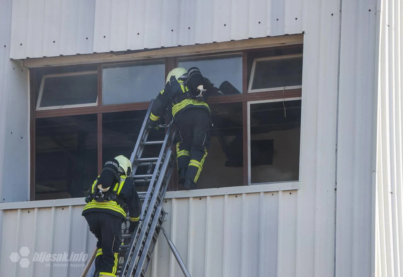 Vježba simulacije potresa s požarom i urušavanjem krova u Mostaru