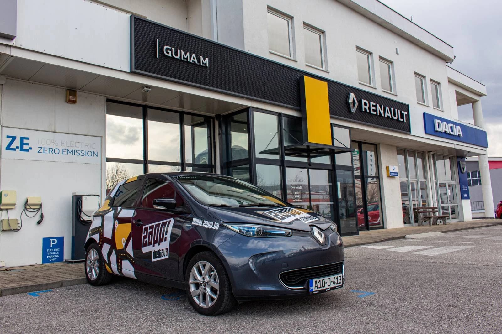 ZAPP dostavu od sada krasi električni ZOE