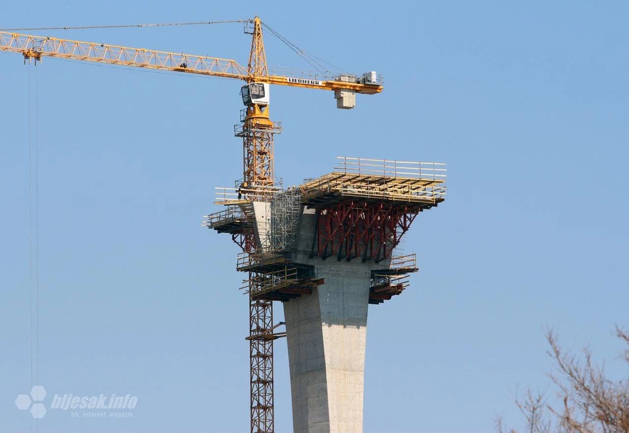 Pogledajte prve obrise mosta i autoceste preko Neretve u Počitelju