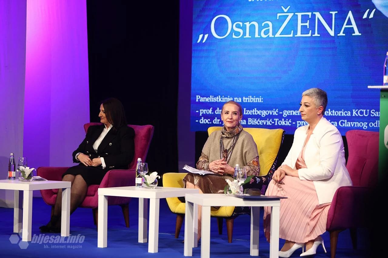 Tribini pod nazivom „OsnaŽENA“ održana je u Narodnom pozorištu u Mostaru