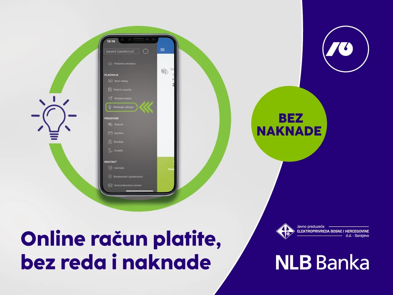 NLB i Elektroprivreda BiH: Platite račun za električnu energiju bez reda i naknade