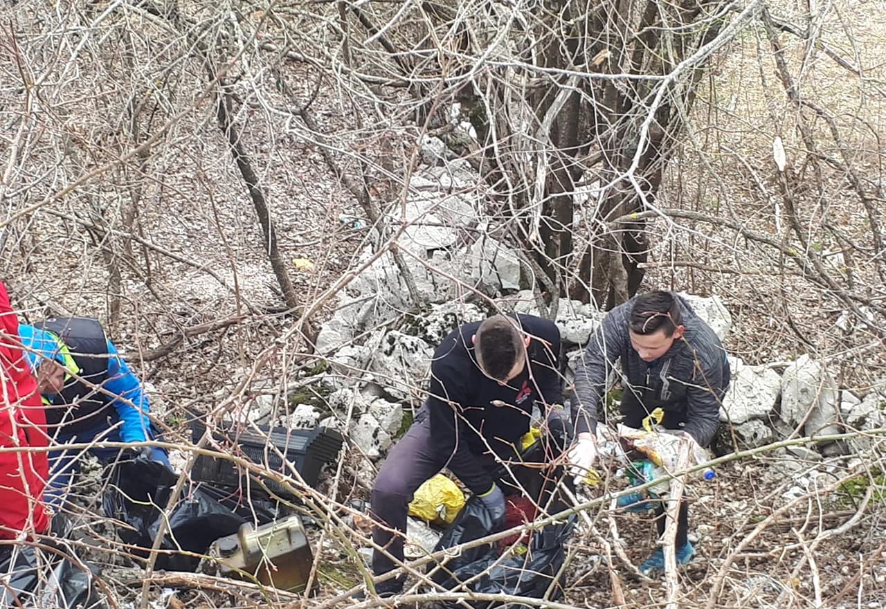 Akcija čišćenja u selima Crne Lokve, Rujan i Ljubotići