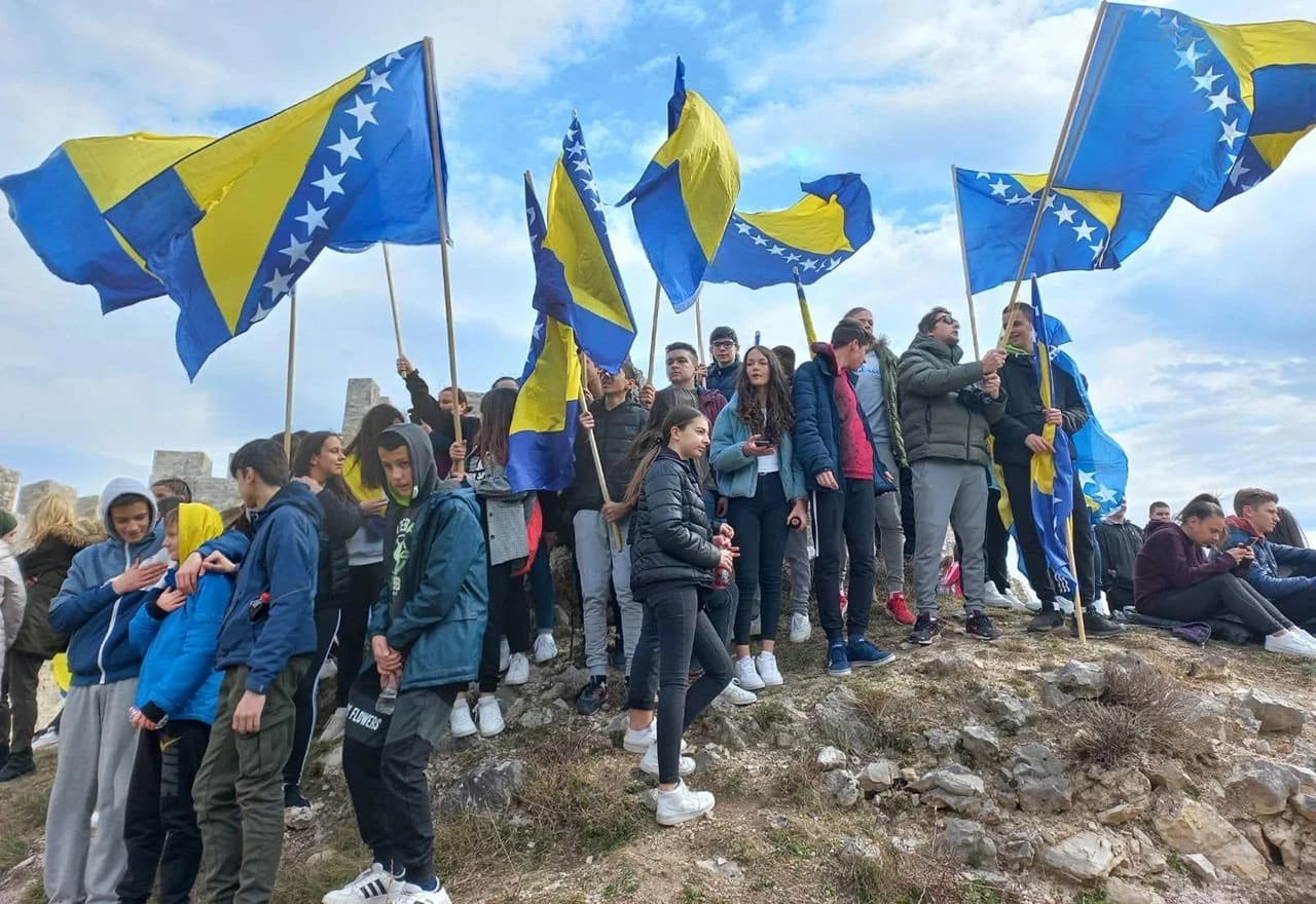 Na Starom gradu Blagaju održana manifestacija u povodu Dana neovisnosti BiH