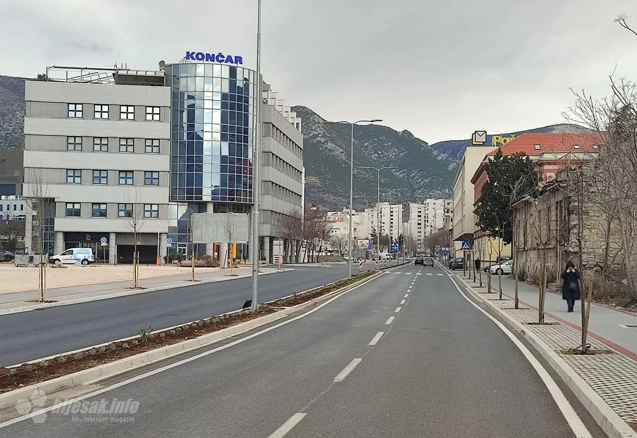 Mostar: Posađena lavanda na potezu od Španjolskog trga do Ere