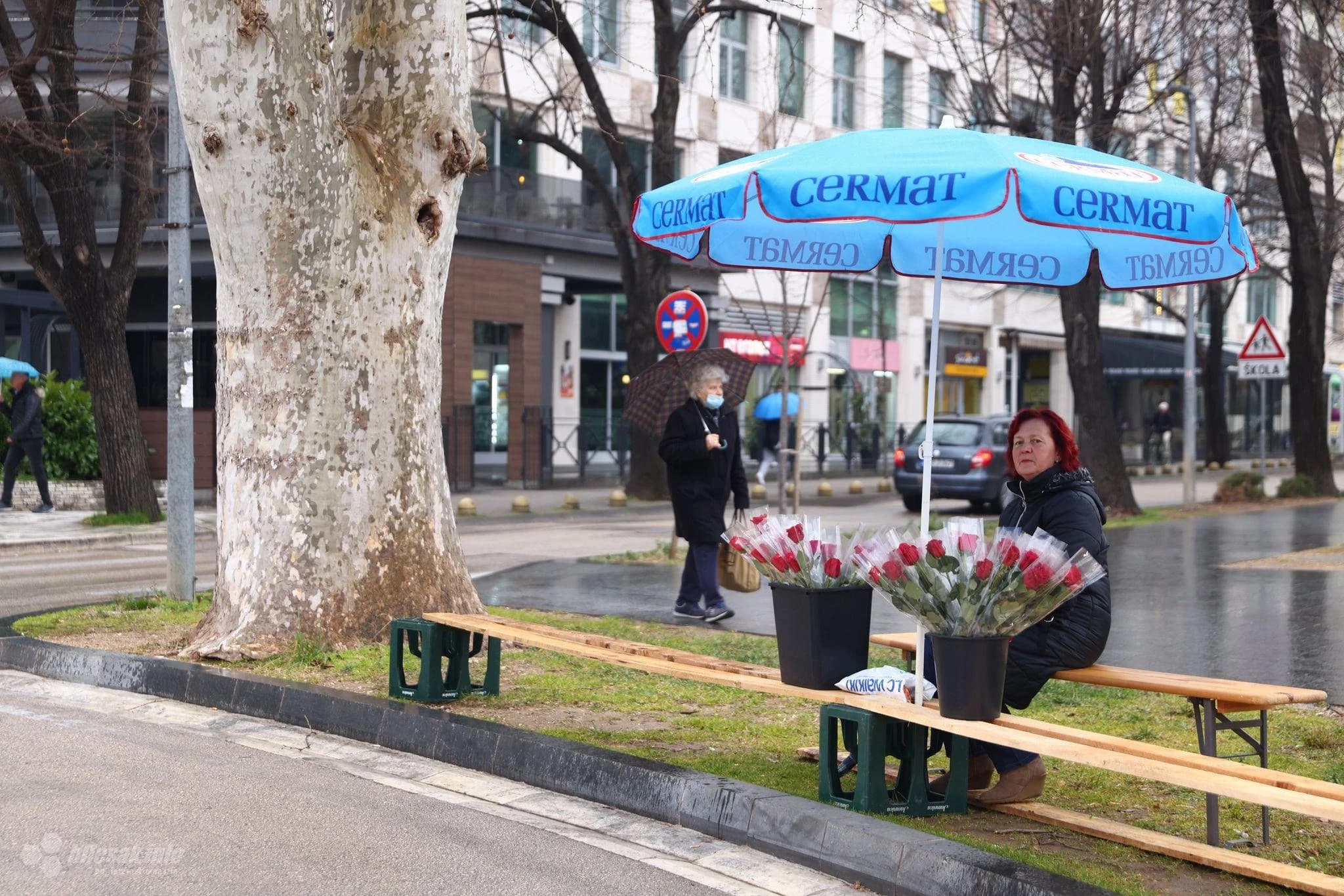 Kiša pade na Dan zaljubljenih
