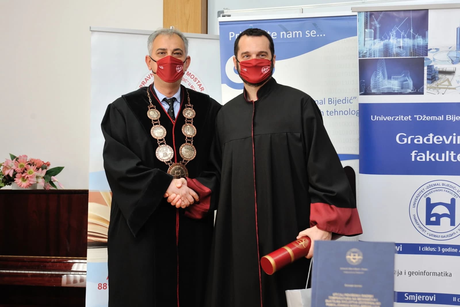 Na Univerzitetu 'Džemal Bijedić' u Mostaru održana svečana promocija doktora znanosti