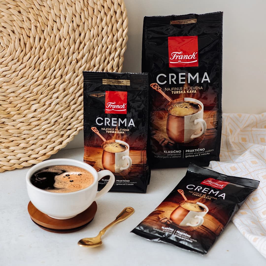 Franck Crema: Nježan okus i bogata aroma da uživate kad poželite