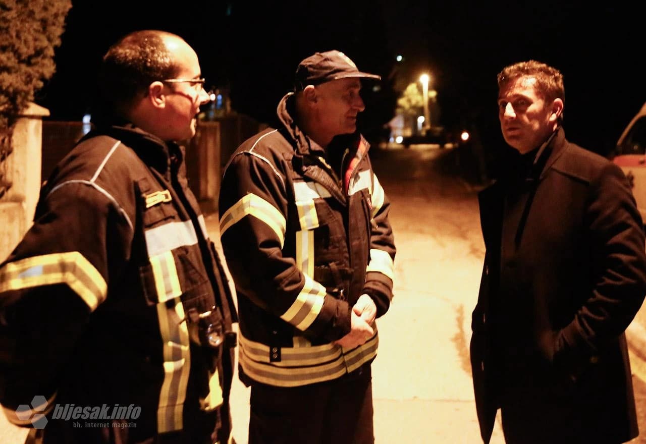 Gradonačelnik Kordić u posjeti dežurnim službama Mostara 