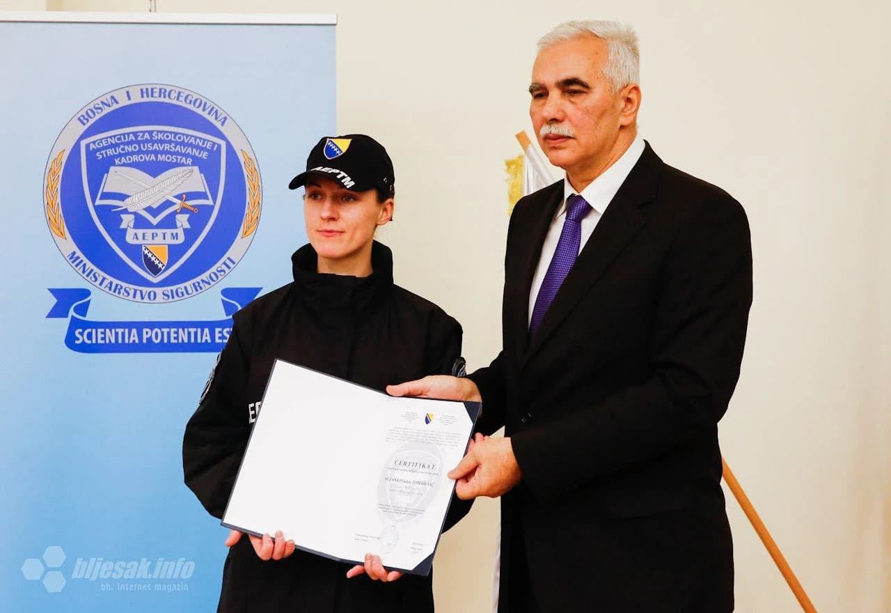 U Mostaru promovirana XIII. generacija mlađih inspektora