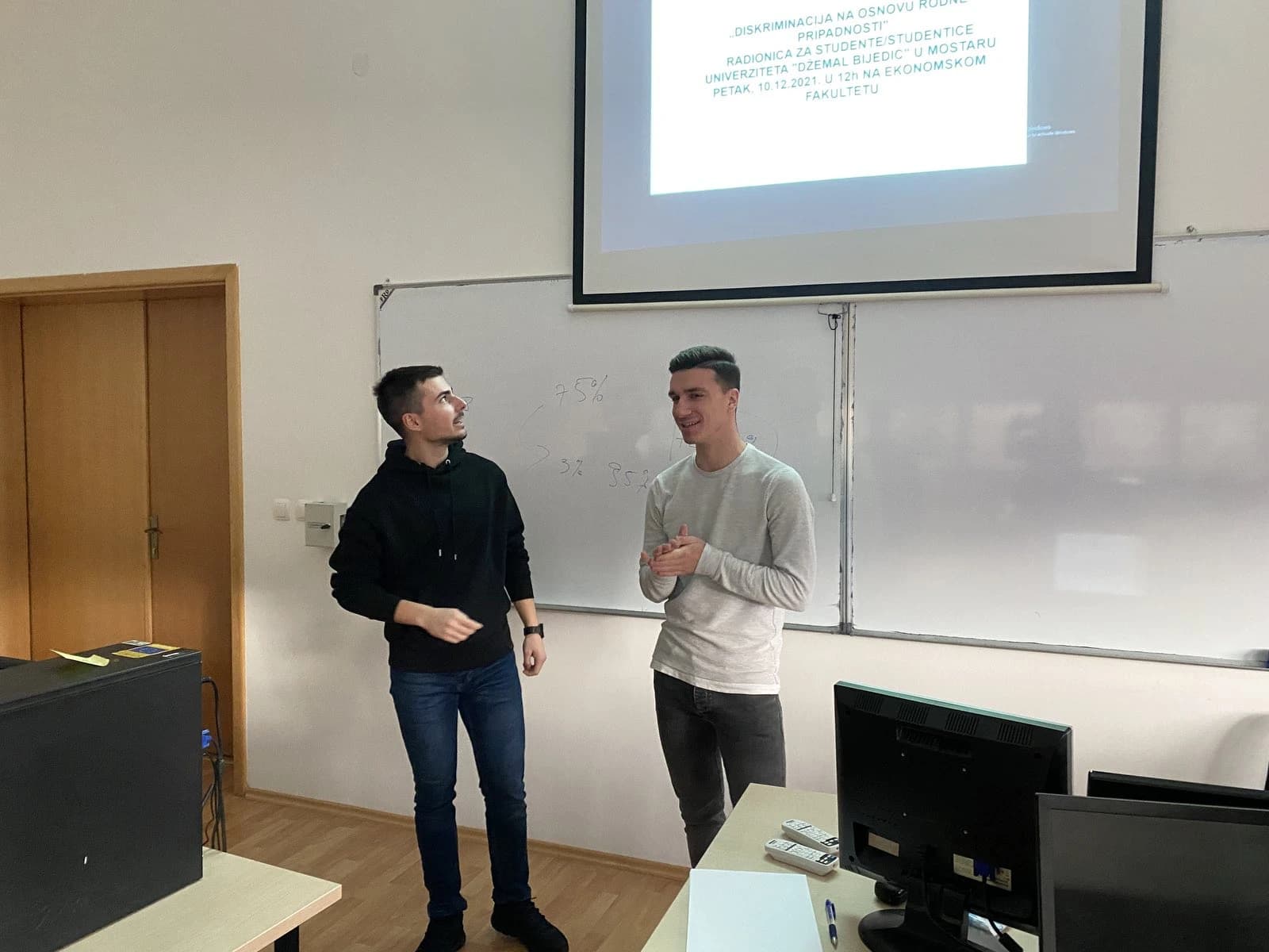 Na Univerzitetu Džemal Bijedić održaana radionica Diskriminacija na osnovu rodne pripadnosti