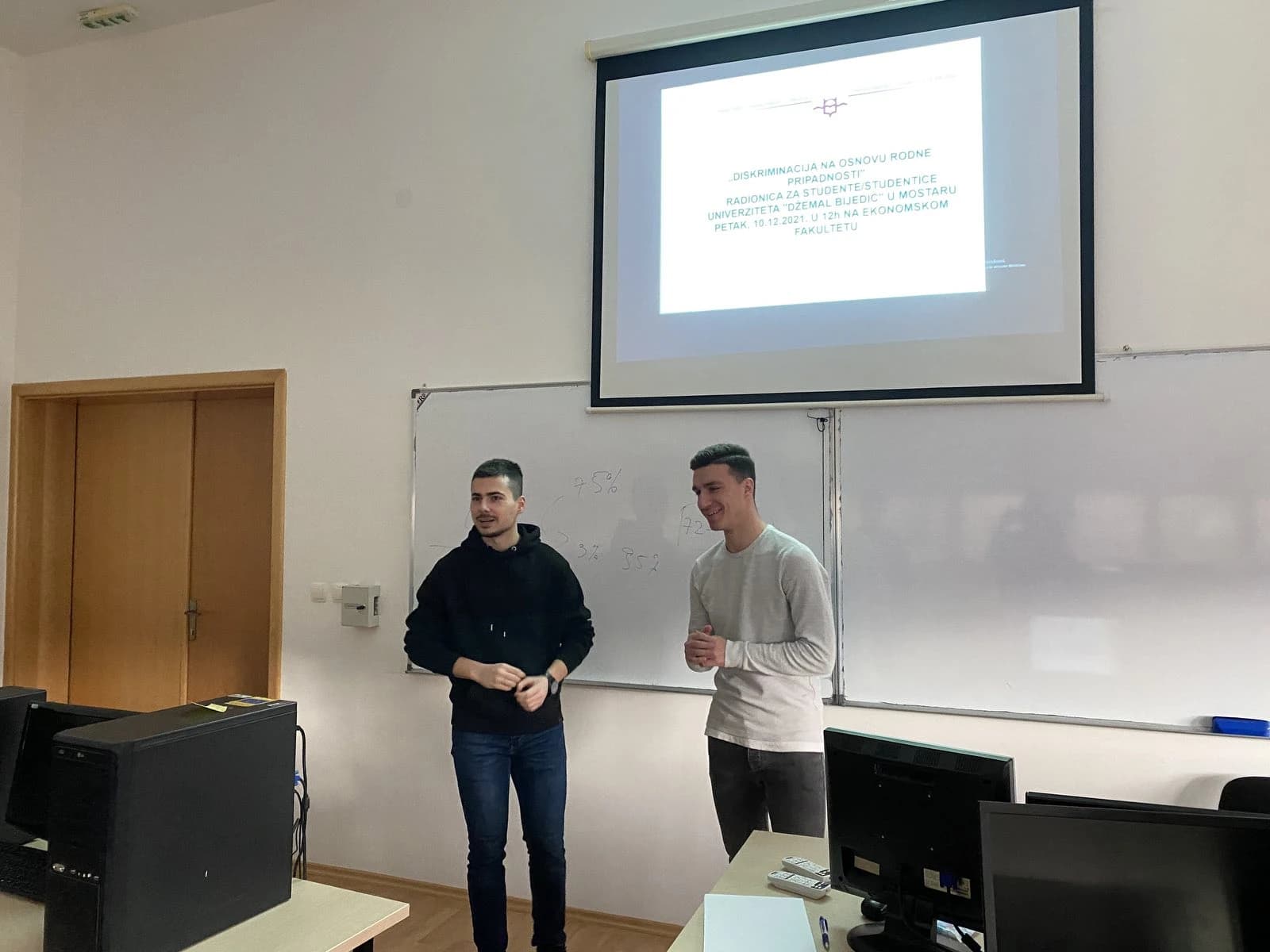 Na Univerzitetu Džemal Bijedić održaana radionica Diskriminacija na osnovu rodne pripadnosti