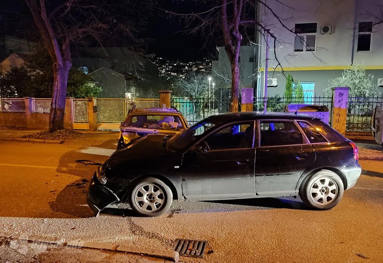 Mostar: Sudar Audija i Passata zatvorio ulicu 