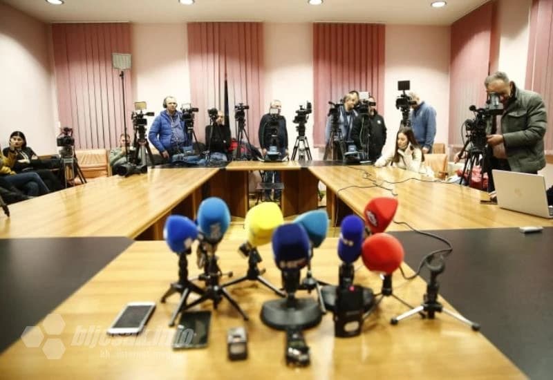 Sastanak Andreja Plenkovića i Dragana Čovića u Mostaru