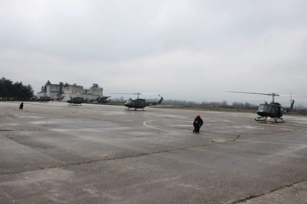 Svečanost primopredaje američkih helikoptera OS BiH