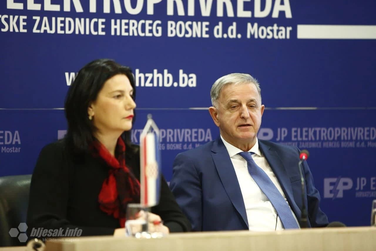 Konferencija za medije JP "Elektroprivrede" HZ HB 