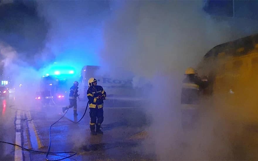 Mostar: Požar na M-17