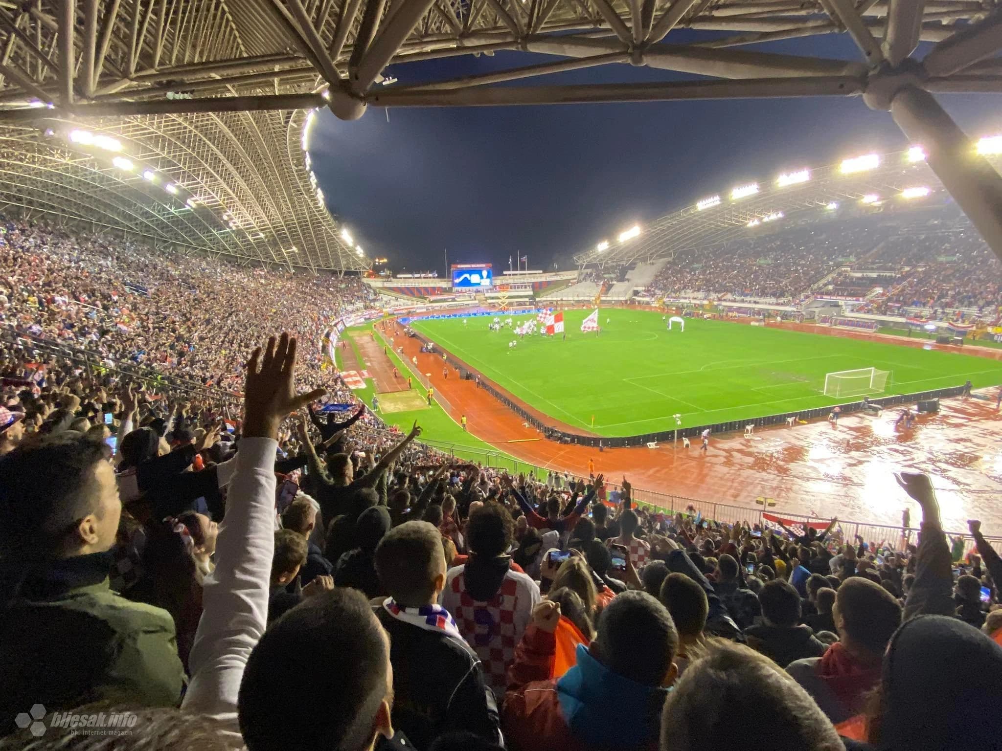 Raspjevani Poljud proslavio plasman na SP 2022.