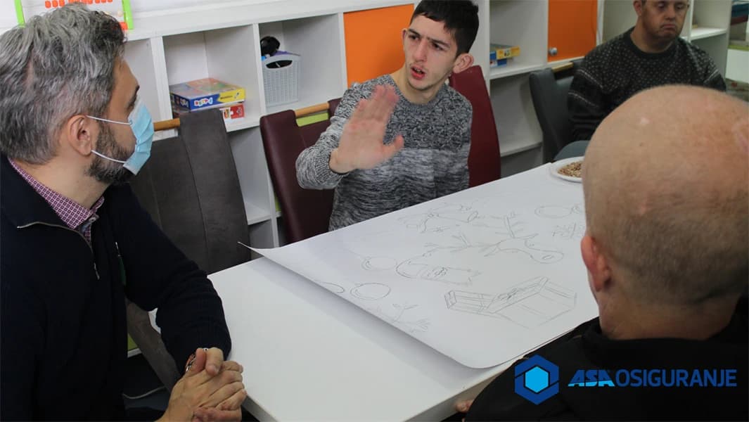 Uposlenici ASA Osiguranja volontirali u udruženju ''Dajte nam šansu''