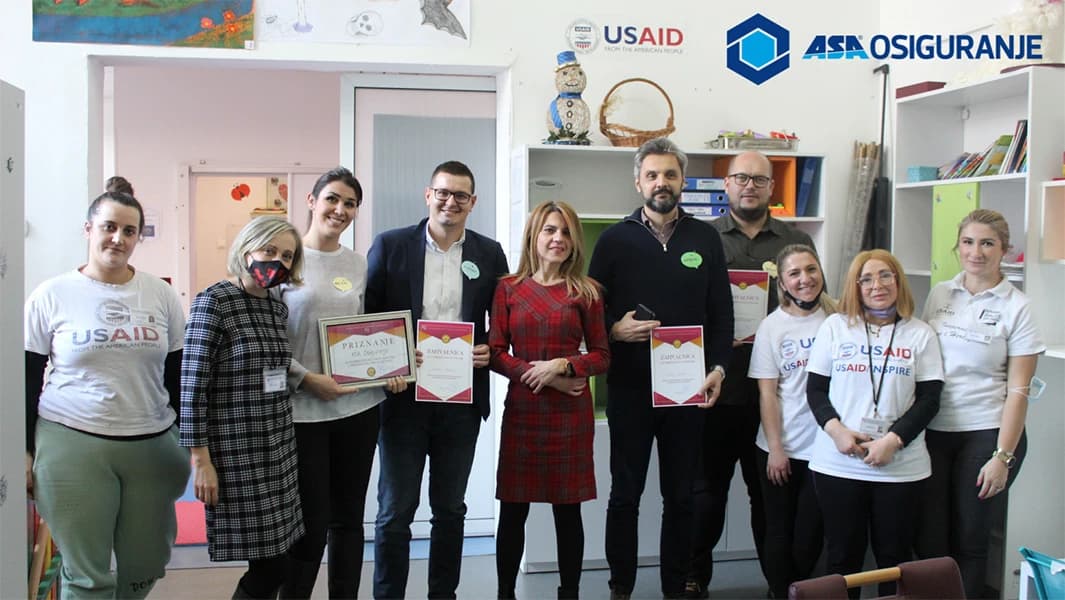 Uposlenici ASA Osiguranja volontirali u udruženju ''Dajte nam šansu''