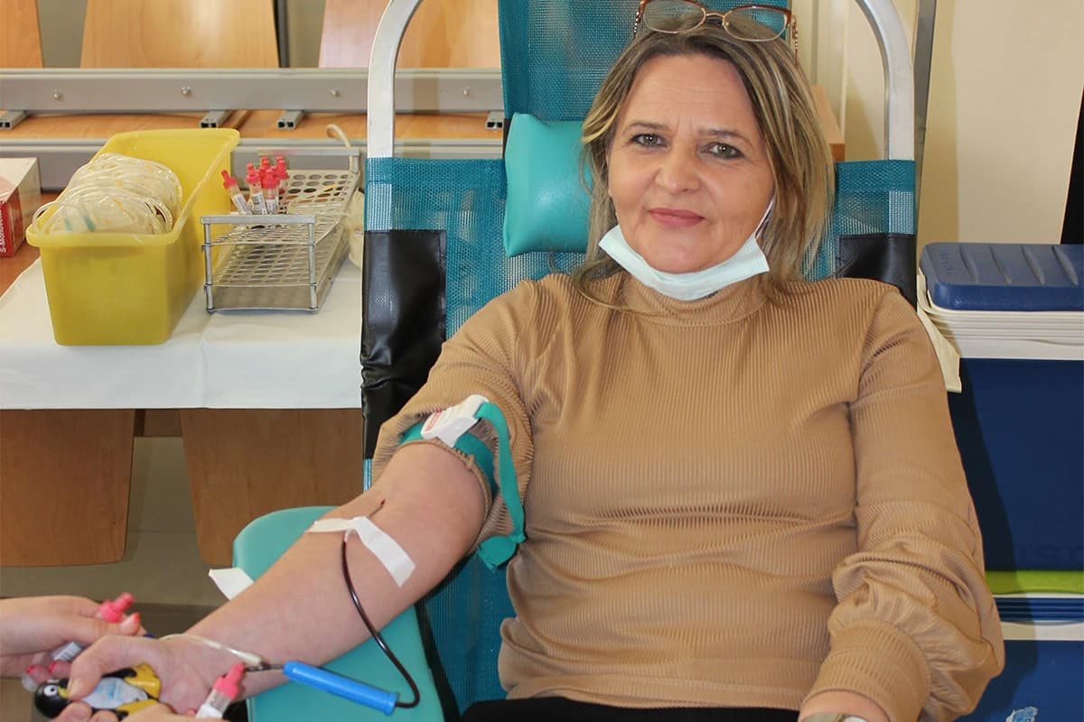 Dobrovoljno darivanje krvi u prostorijama MUP-a HNŽ