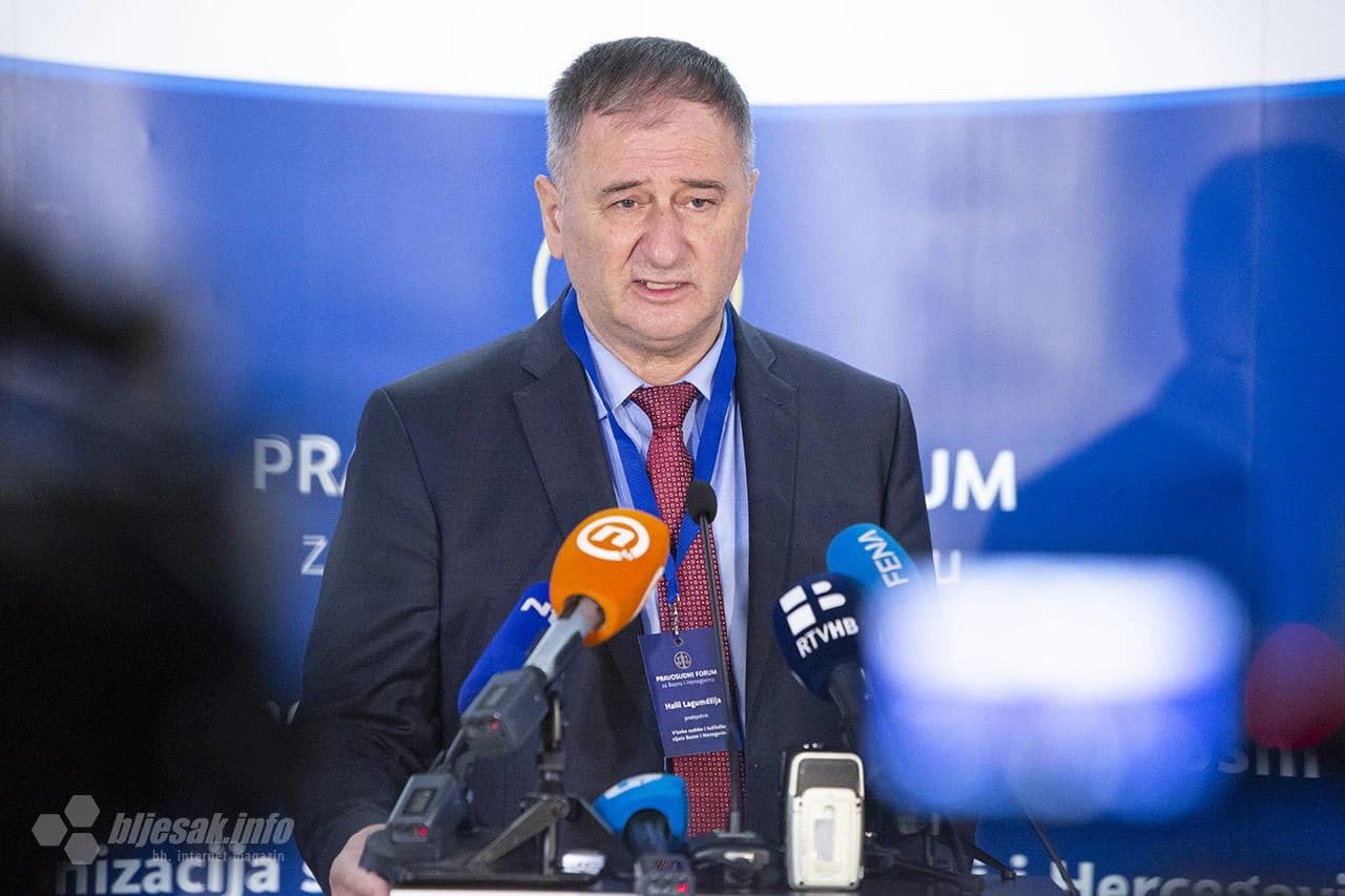 Predsjednik VSTV-a BiH Halil Lagumdžija