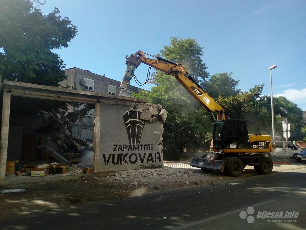 Oprezno Vukovarskom: Kamenje frca, upozorenja nema 