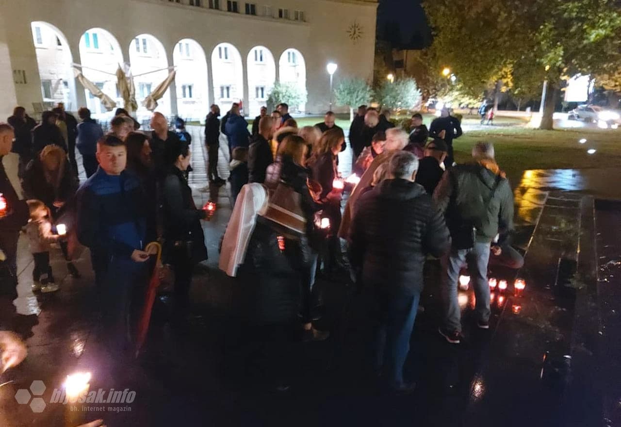 U Mostaru prosvjed protiv covid mjera