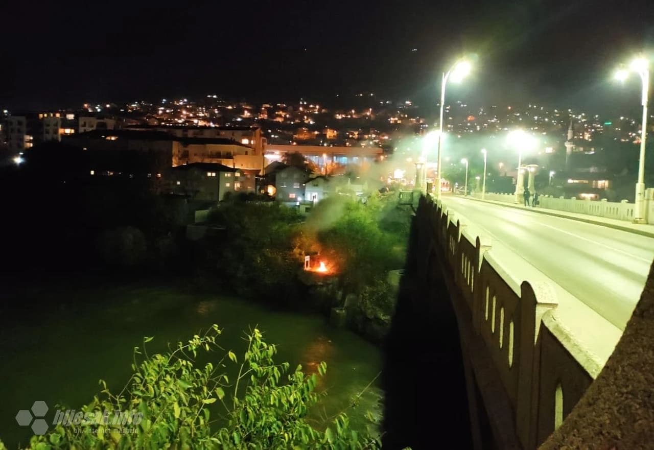 Vatrogasci intervenirali na Carinskom mostu 