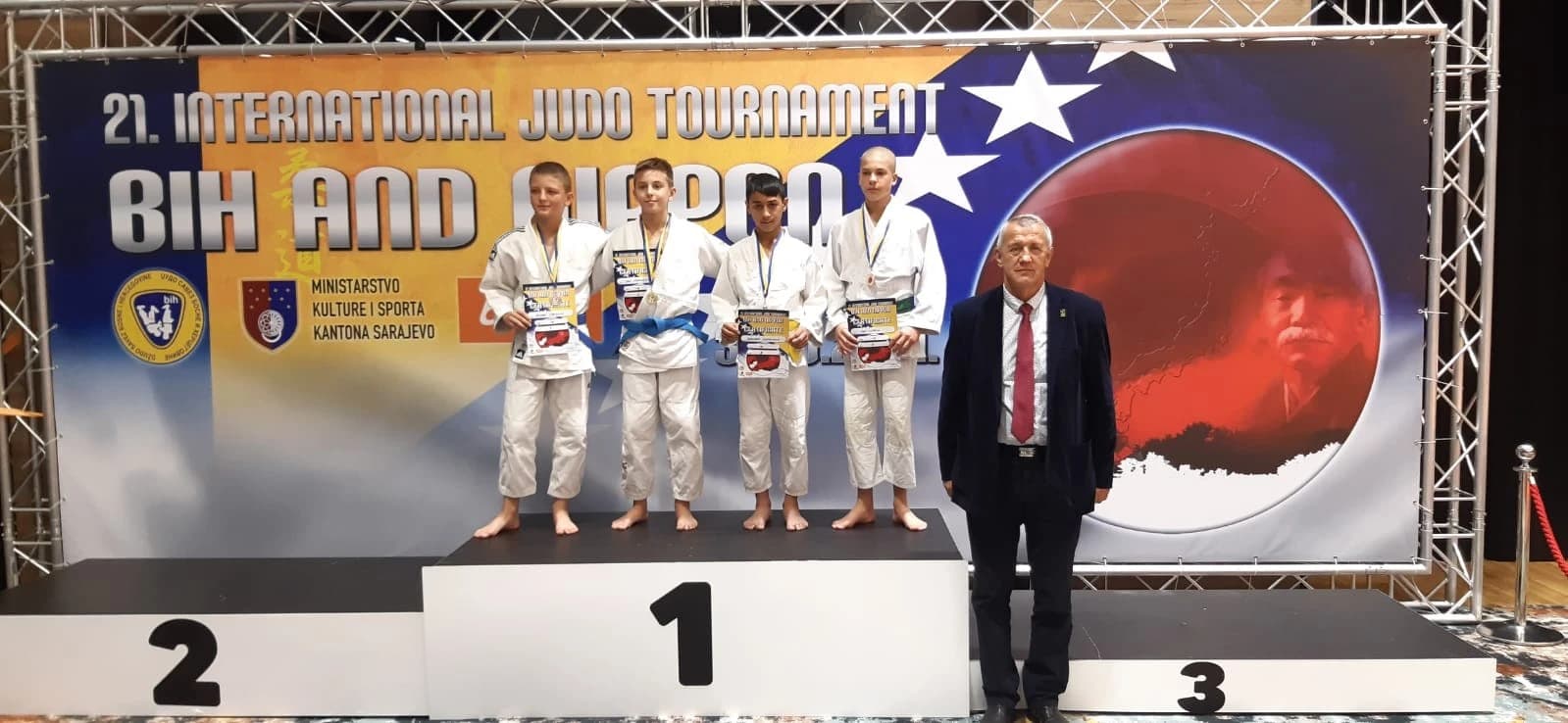 Judo klub Neretva na turniru BiH and Nippon