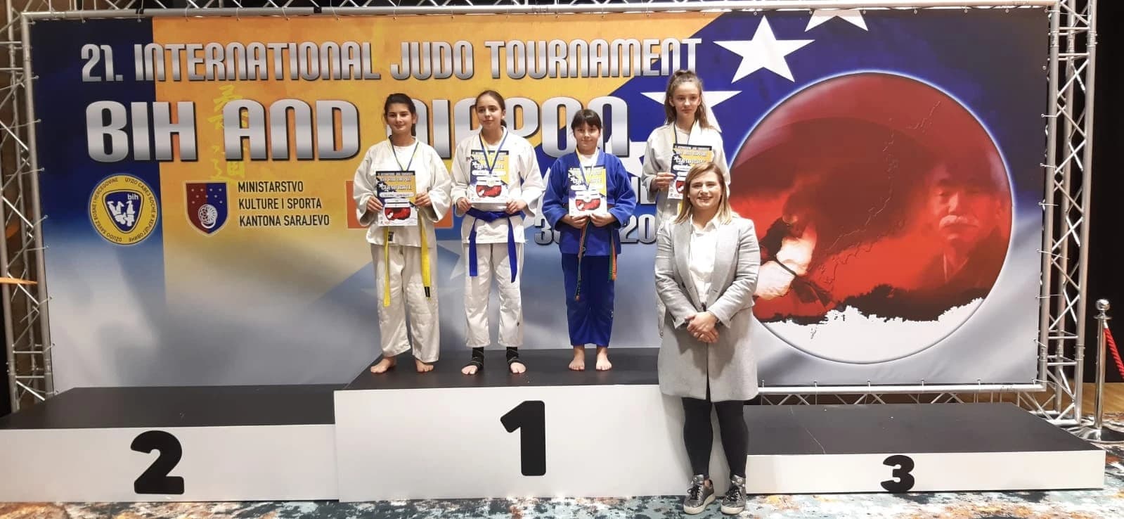 Judo klub Neretva na turniru BiH and Nippon