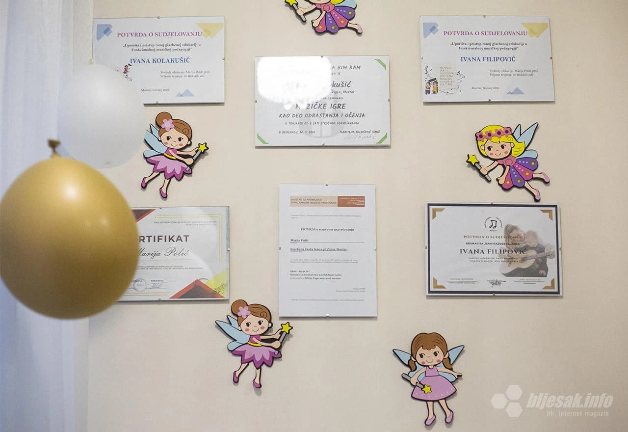 Jednom tjedno 60 minuta igre, zabave i edukacije u Maloj školi glazbe u Mostaru