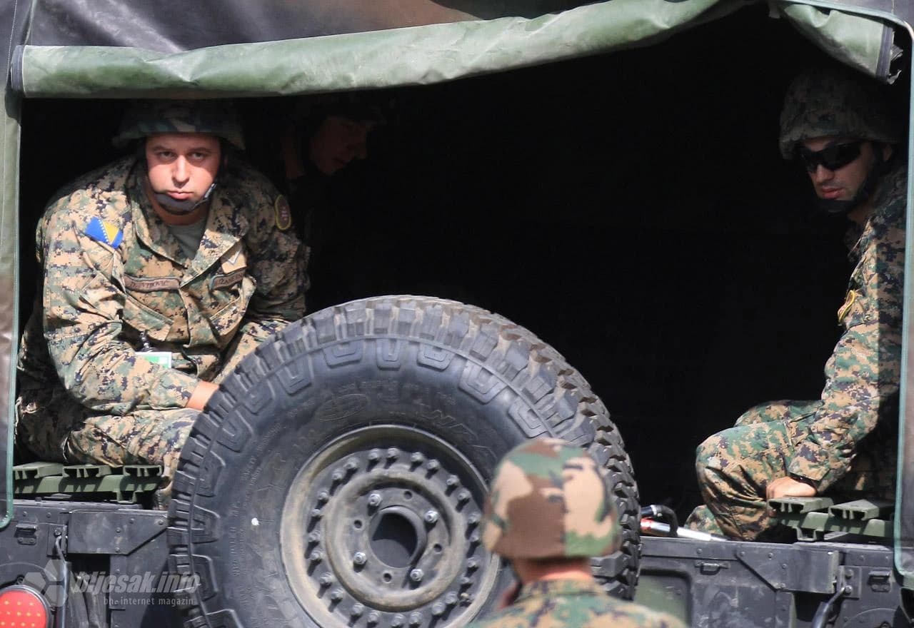 Pokaznom vježbom na Rujištu završen NICS Mostar 2021