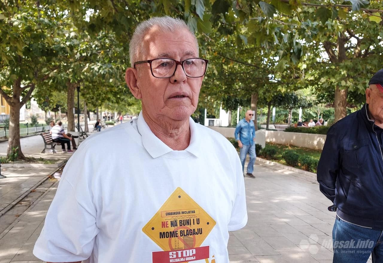 Ulična akcija u Mostaru