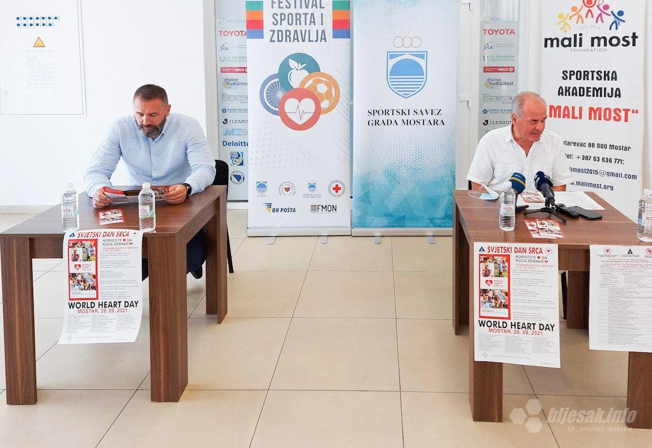 Konferencija za medije povodom Svjetskog dana srca