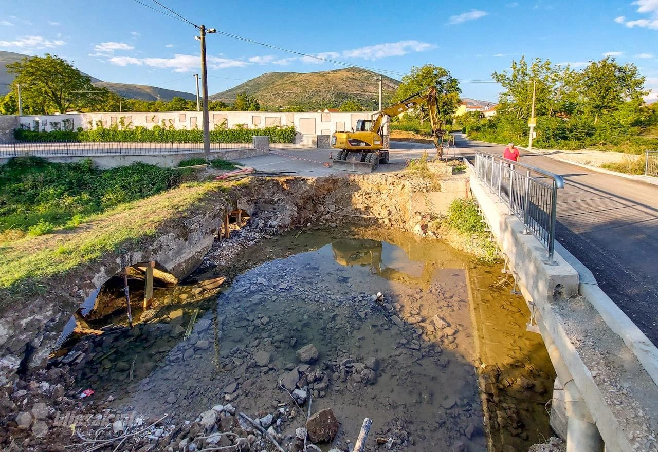 Rekonstrukcija kamenog mosta Barakovac