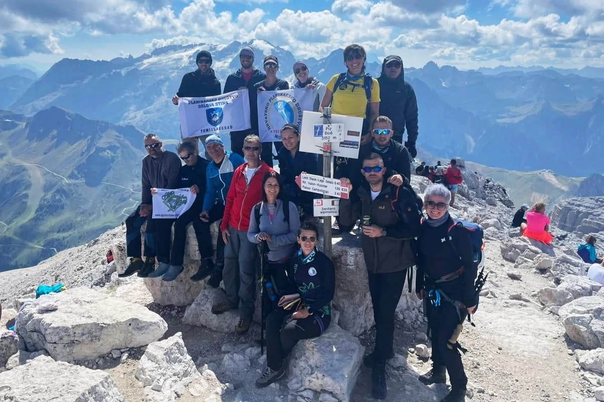 Godišnji izlet društva u strano gorje – Dolomiti 