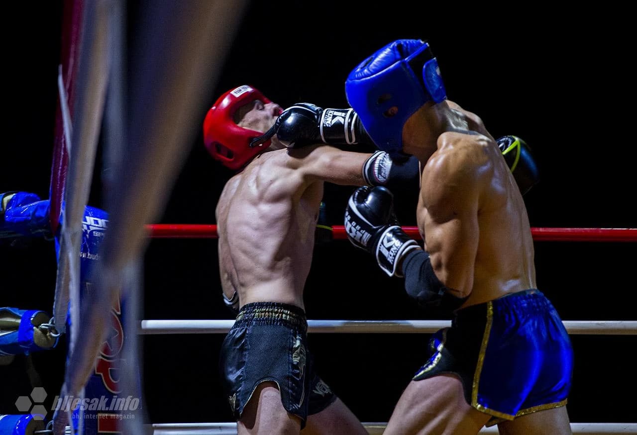 U Mostaru održan borilački spektakl  u muaythaiu, drevnom sportu 