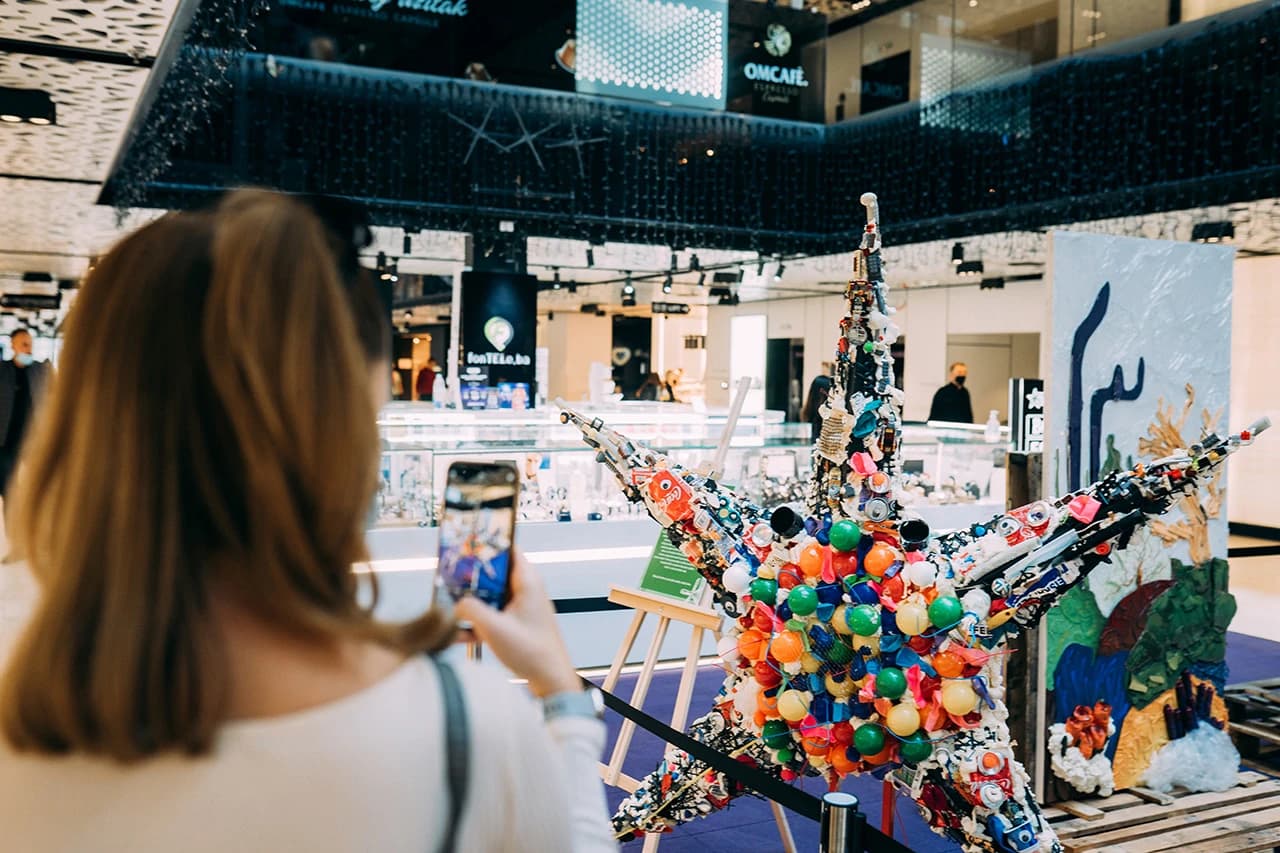 Skoro 250 kg otpadnog materijala pretvoreno u unikatna umjetnička djela