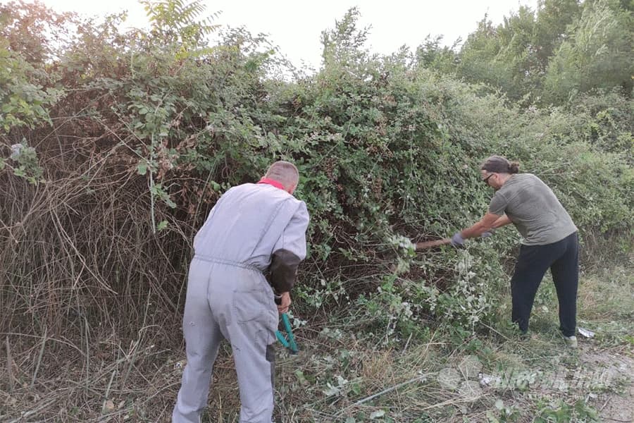 Vrijedna akcija na starom Ćirinom mostu u Čapljini