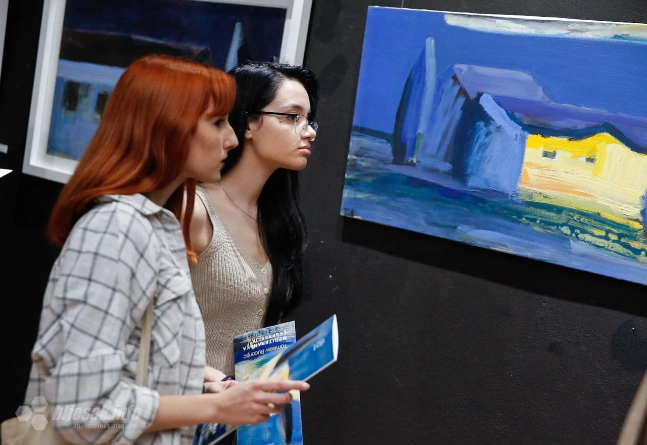 Tomislav Buconjić otvorio prvu samostalnu izložbu 