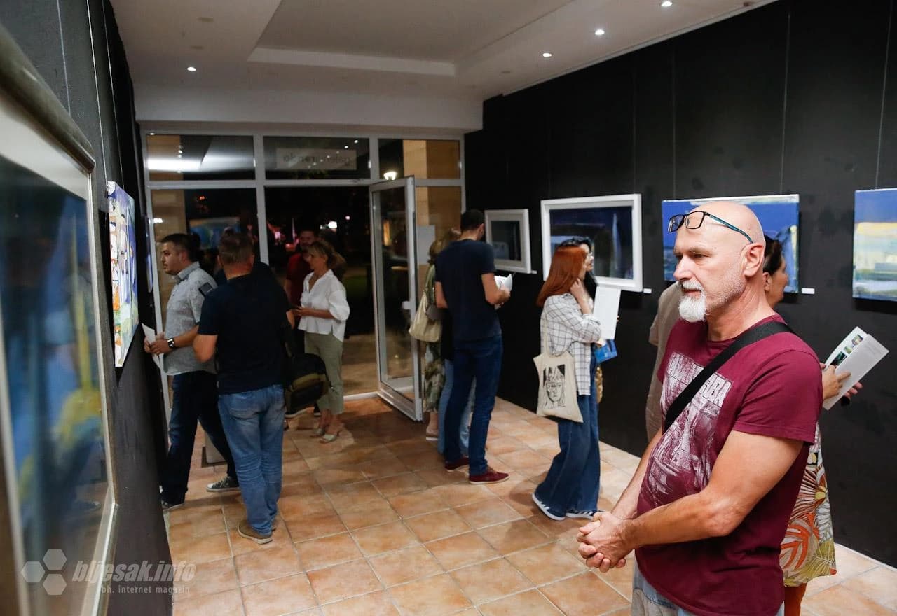 Tomislav Buconjić otvorio prvu samostalnu izložbu 
