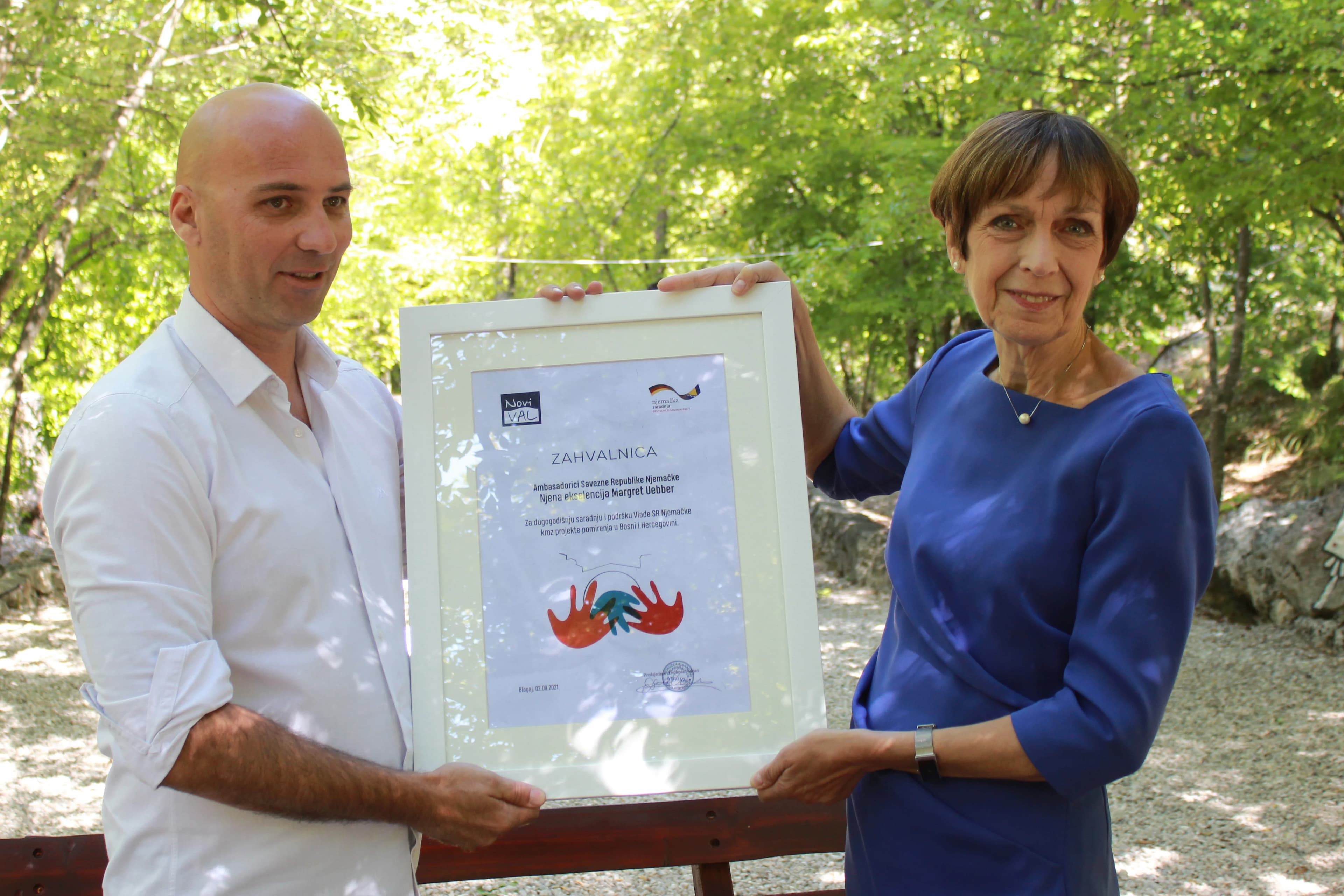 Posjeta Njemačke veleposlanice Eko Centru Blagaj