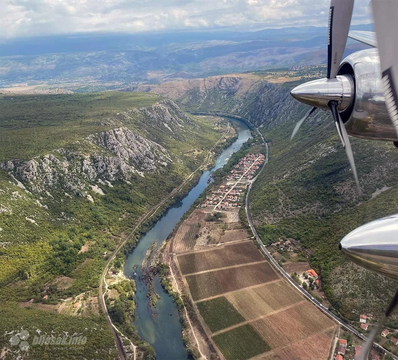 Letjeli smo iznad Hercegovine u Titovom avionu