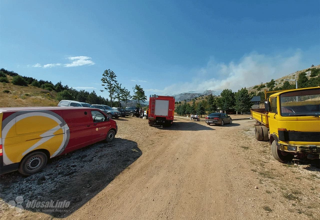 Borba s vatrenom stihijom na Čabulji